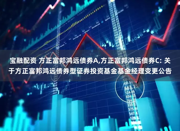 宝融配资 方正富邦鸿远债券A,方正富邦鸿远债券C: 关于方正富邦鸿远债券型证券投资基金基金经理变更公告